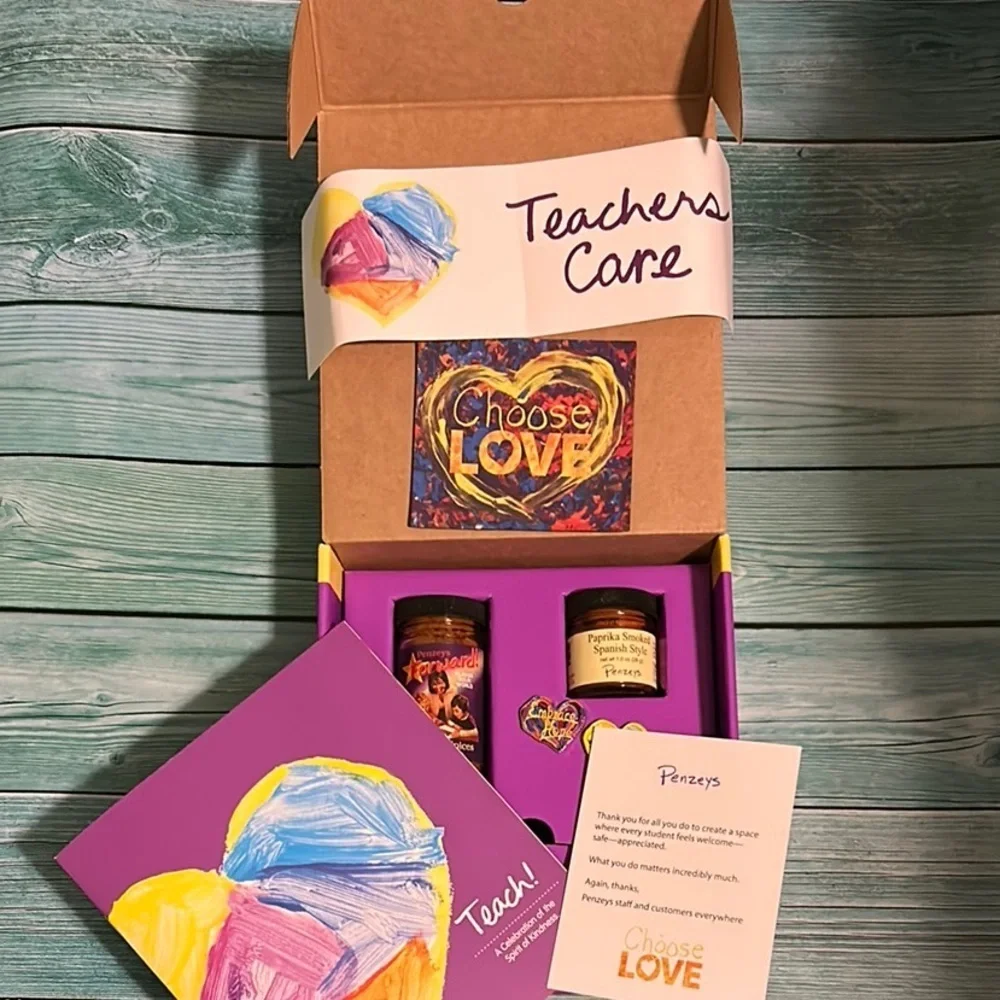 Penzey’s 'Teach' Spice Box